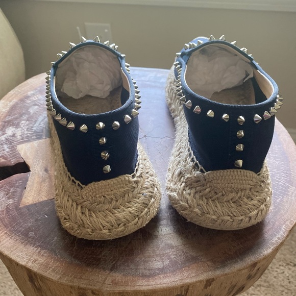 Louboutin Espaboat Espadrilles - Blue - Picture 7 of 10